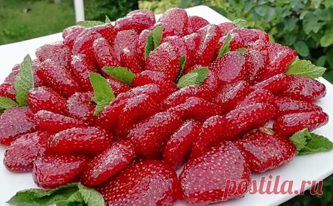 Цукаты из клубники. Проще варенья, вкуснее любых конфет