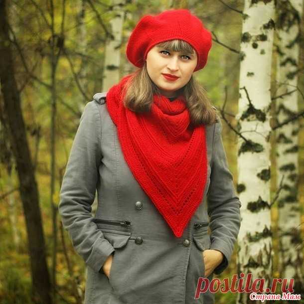 3 вечера, и берет с бактусом готов - Вязание - Страна Мам