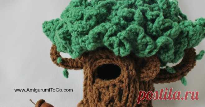 Lil' Oak ~ The Hiding Tree ~ Amigurumi To Go