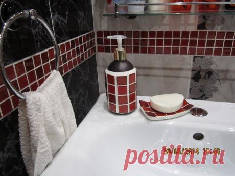 Мыльница из остатков после ремонта