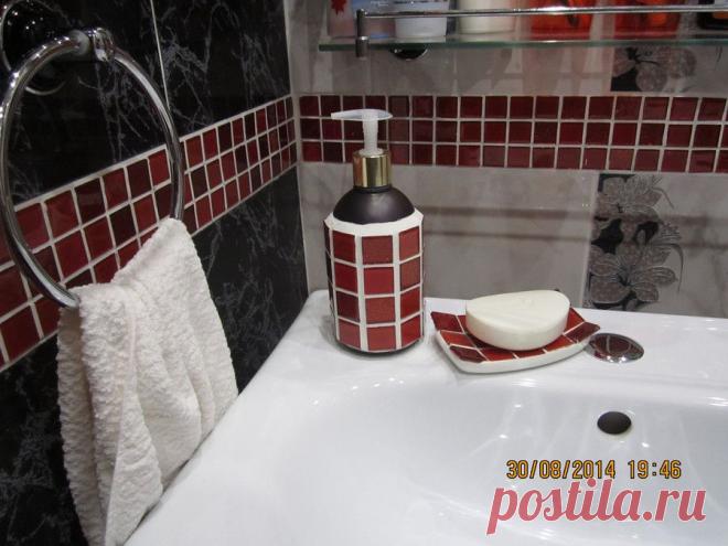 Мыльница из остатков после ремонта