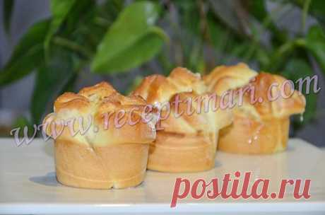 рецепт булочек с орехами