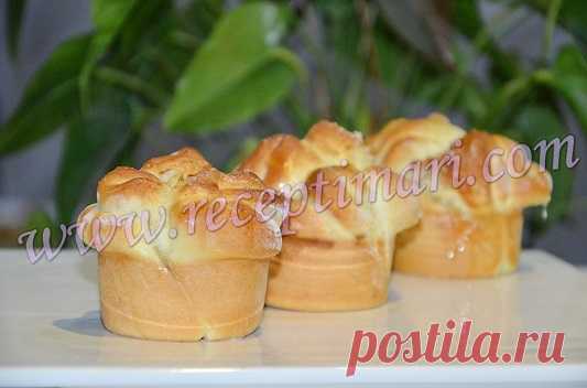 рецепт булочек с орехами