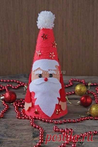 Готовимся к Старому Новому году 
МК Деда Мороза из пряжи 

Забирай на стену, чтобы не потерять! 
Жми 