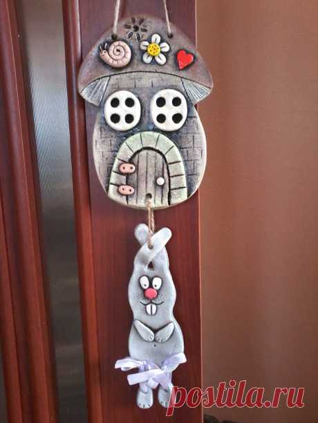 домик с зайкой