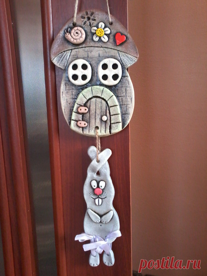 домик с зайкой