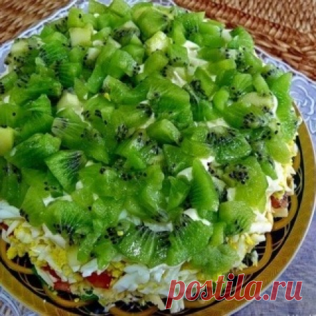 САЛАТ "ИЗУМРУДНАЯ РОССЫПЬ" - ОЧЕНЬ НЕОБЫЧНЫЙ И НОВЫЙ ВКУС - МирТесен