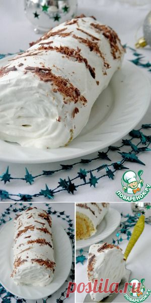Рождественское полено а-ля рюсс - кулинарный рецепт