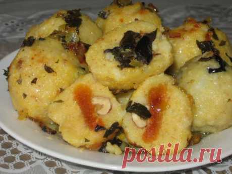 Кукурузные колобки.