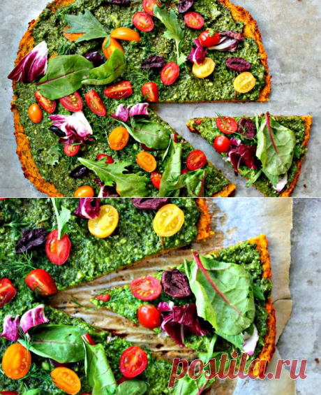 Рецепт недели: пицца без муки и сыра | Слайдшоу | ВитаПортал - Здоровье и Медицина