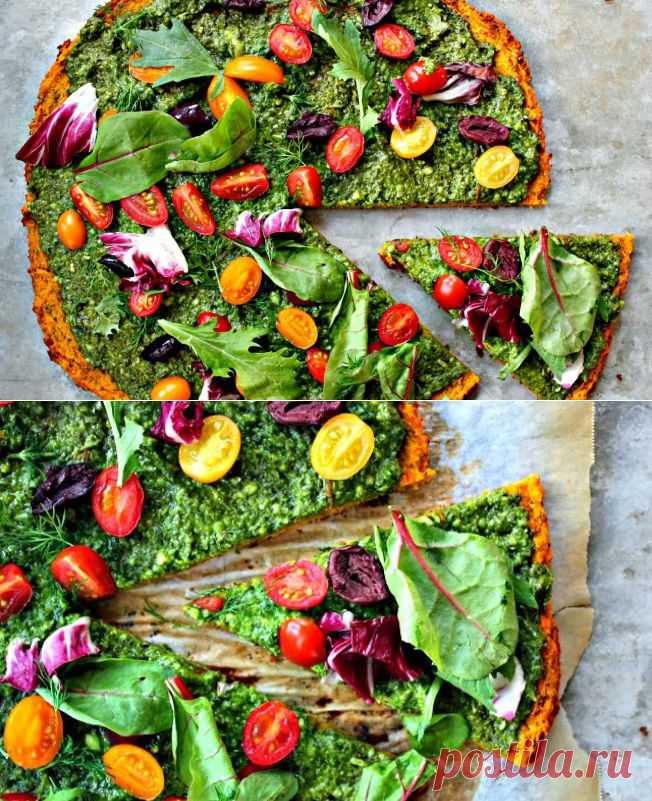 Рецепт недели: пицца без муки и сыра | Слайдшоу | ВитаПортал - Здоровье и Медицина