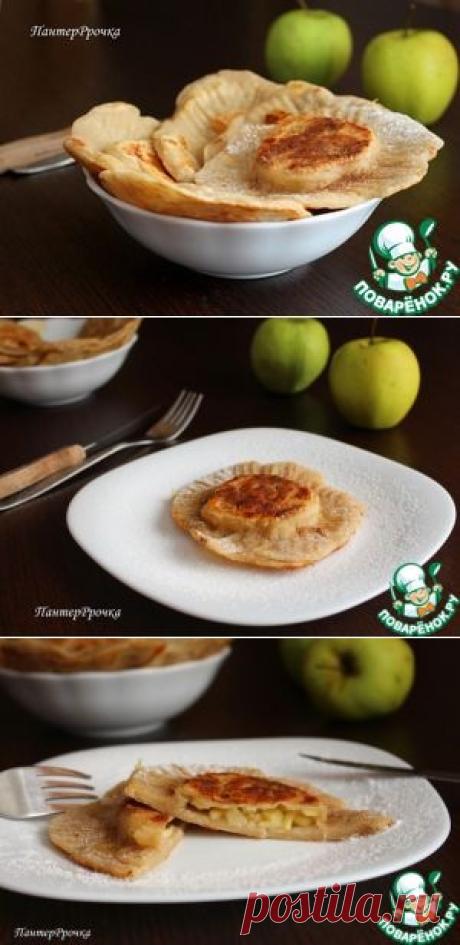 Постные пирожки с яблоками - кулинарный рецепт