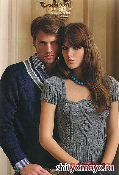 Кофточка Genova, связанная спицами. Описание и схемы бесплатно/Пуловеры. Жакеты. Джемперы. Кофточки. Блузки. Свитера/Вязание/Статьи / Шитье, вязание, рукоделие, бисероплетение