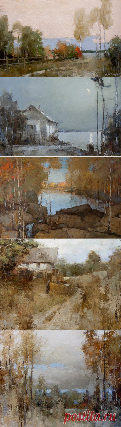 Нарастанье покоя, нарастанье души. Художник Заварин Александр (Москва, 1954)