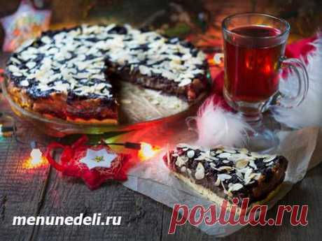 Маковый пирог со сливками / Меню недели