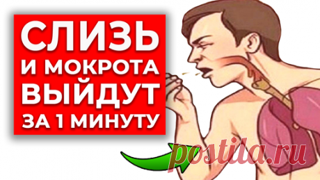 ак быстро убрать слизь в горле? | Чудо-упражнение от мокроты | Алексей Маматов | Клуб Активного Долголетия | Дзен