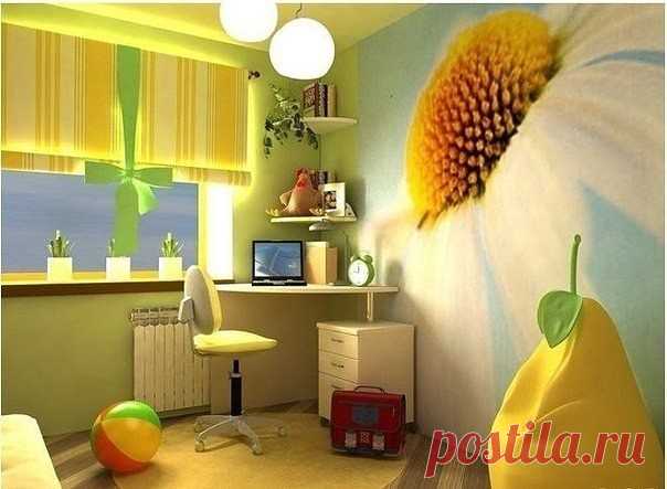 Яркое решение для детской