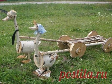 Жили у бабуси!)