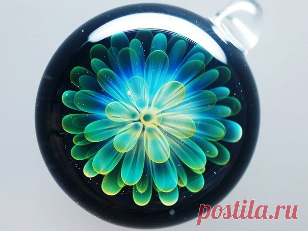 "Вселенная в стеклянном шаре" Удивительные работы японского мастера Satoshi Tomizu