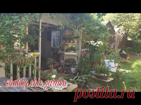 Shabby chic garden 내가 꿈꾸는 정원 당신을 초대합니다.정원 꾸미기 가드닝 화초 기르기 화분 분갈이 플로리스트 다알리아 폭스글로브 세듐 gardening garden