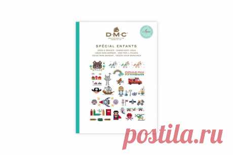 DMC Mini Book, Kids Themed Cross-stitch Embroidery Collection Booklet 15626E