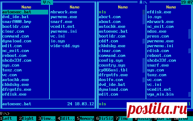 DOS4NTFS
Загрузочная дискета 1.44 DOS для NTFS 
Загрузочная дискета 1.44 Norton Commander  для NTFS
Загрузочная дискета 1.44 WIN32 для NTFS