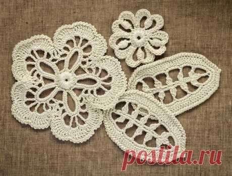 (374) new project - Blouse with irish Crochet Embellishment.