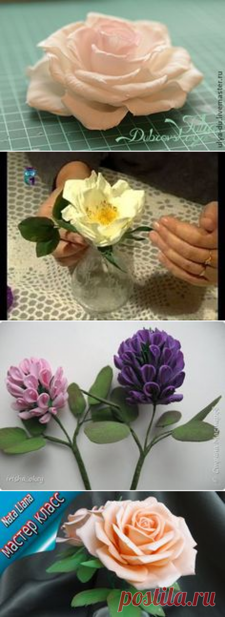 foamiran в Pinterest