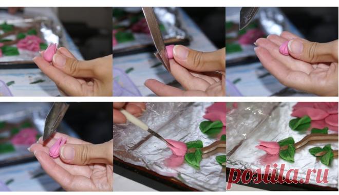 тюльпан из соленого теста на 8 марта - Поиск в Google