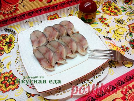 Скумбрия соленая – рецепт по-мурмански - Вкусная еда