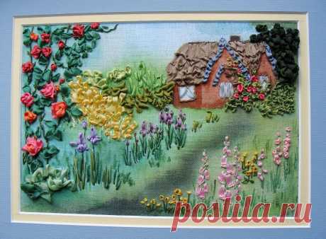 Вышивка лентами для начинающих (схемы)