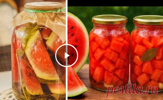 Візьміть літо з собою: рецепт консервованих кавунів на зиму