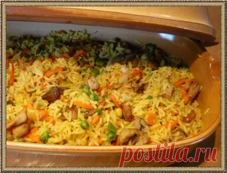 Блюда из риса, простые и вкусные