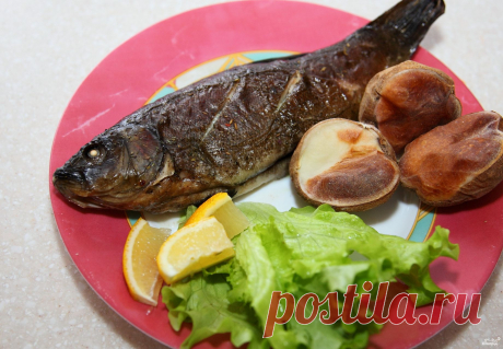 Линь запеченный - пошаговый кулинарный рецепт на Повар.ру
