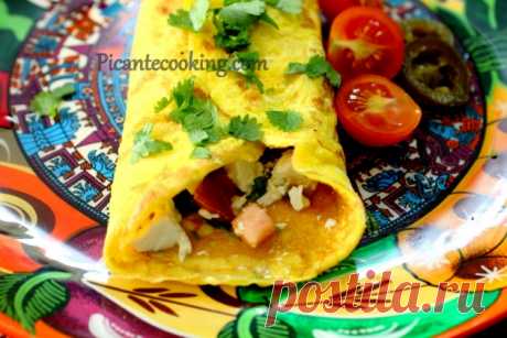 Омлет в мексиканському стилі | Picantecooking