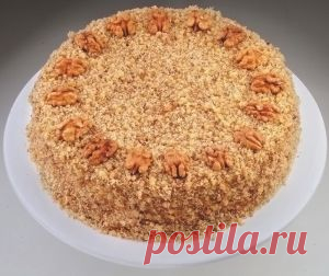 Торт по-быстрому, без выпекания