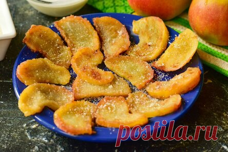 Жареные яблоки по-французски — быстрый рецепт необычайной вкуснятины