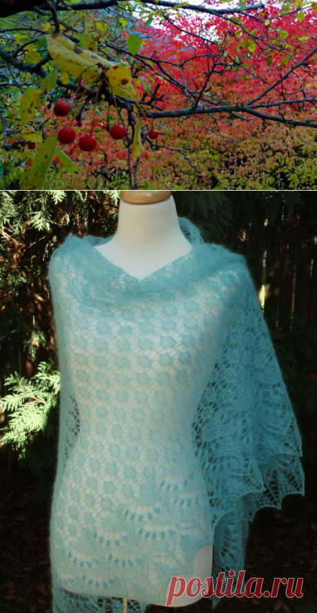 Swallowtail shawl (шаль)