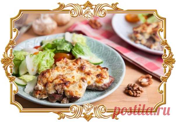 Свинина под сырной корочкой

Ингредиенты:
Эскалоп 2 шт.
Сыр твердый 50 г.
Показать полностью…