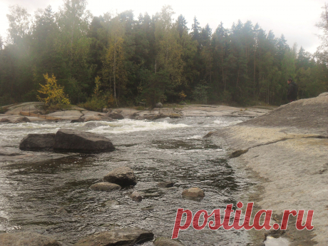типичный карело-финский пейзаж...