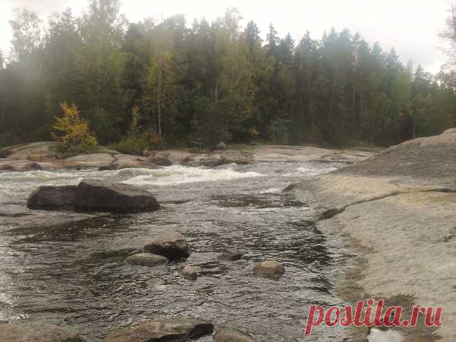 типичный карело-финский пейзаж...