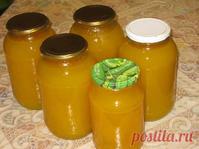 Тыквенно-апельсиновый сок