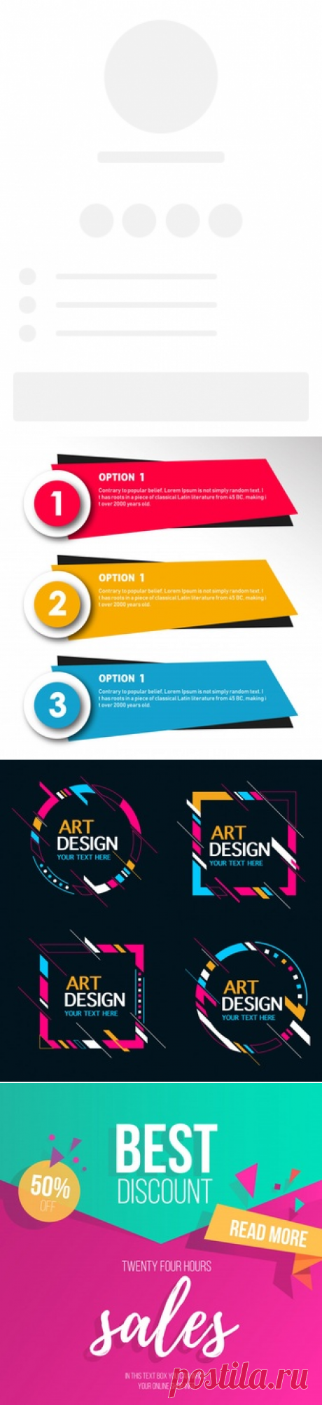 Creative Memphis Abstract Background  Vector | Free Download