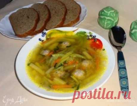 Суп с фрикадельками и кабачковой лапшой рецепт 👌 с фото пошаговый | Едим Дома кулинарные рецепты от Юлии Высоцкой