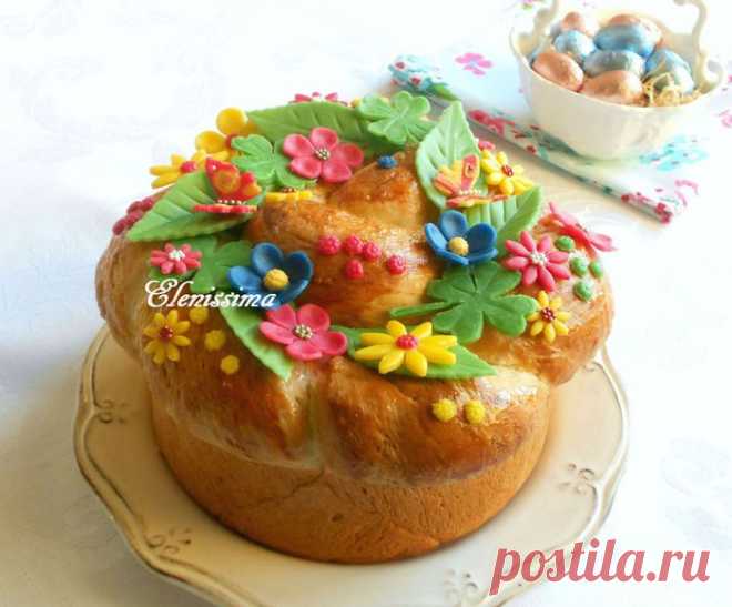 КУЛИЧ ПЛЕТЁНЫЙ