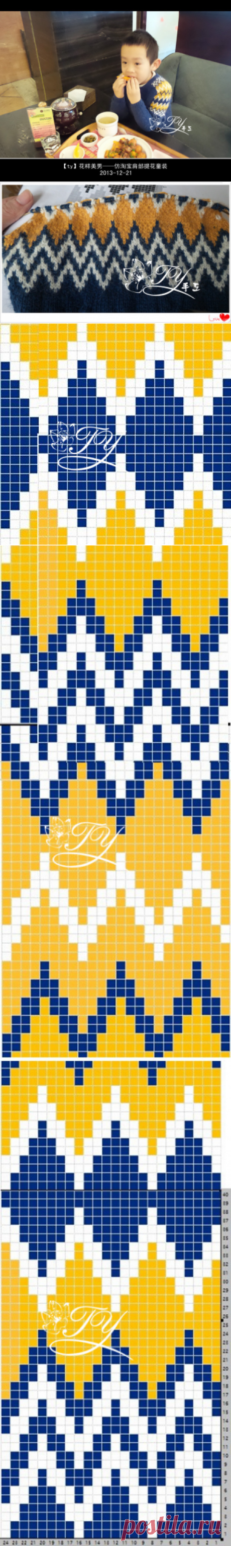 花样美男——仿淘宝肩部提花童装