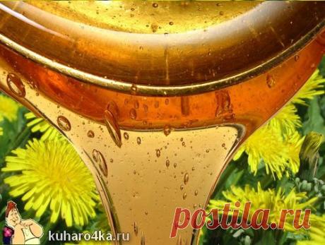 Мёд и ликёр из одуванчика