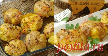 Удивительно вкусная и ароматная картошка, запечённая в духовке