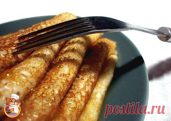 Готовим вместе с шеф-котом! 
Нежнейшие блины на кефире с кипятком

Ингредиенты:
●Кефир – 1 стакан;
●Мука – 1 стакан;
●Вода (кипяток) – 1 стакан;
●Яйцо – 2 шт.;
●Сода – на кончике ножа;
●Соль и сахар по вкусу;
●Масло растительное – 2-3 ст.л.

Приготовление:
1. Взбейте яйца до появления легкой пены, немного посолить.
2. Влить в яйца стакан кипятка и продолжать взбивать.
3. Добавить стакан кефира, размешать.
4. Просеять стакан муки с содой. Добавить муку, сахар и растительное...