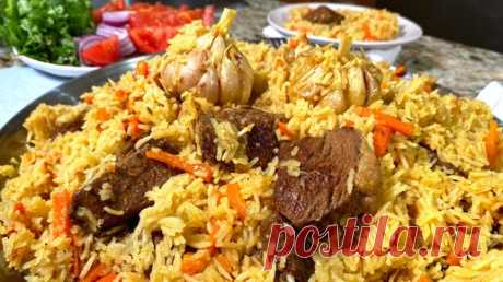 Плов. Как приготовить вкусный плов. Простой и понятный рецепт в гостях у Вани. | Рецепты в гостях у Вани | Дзен